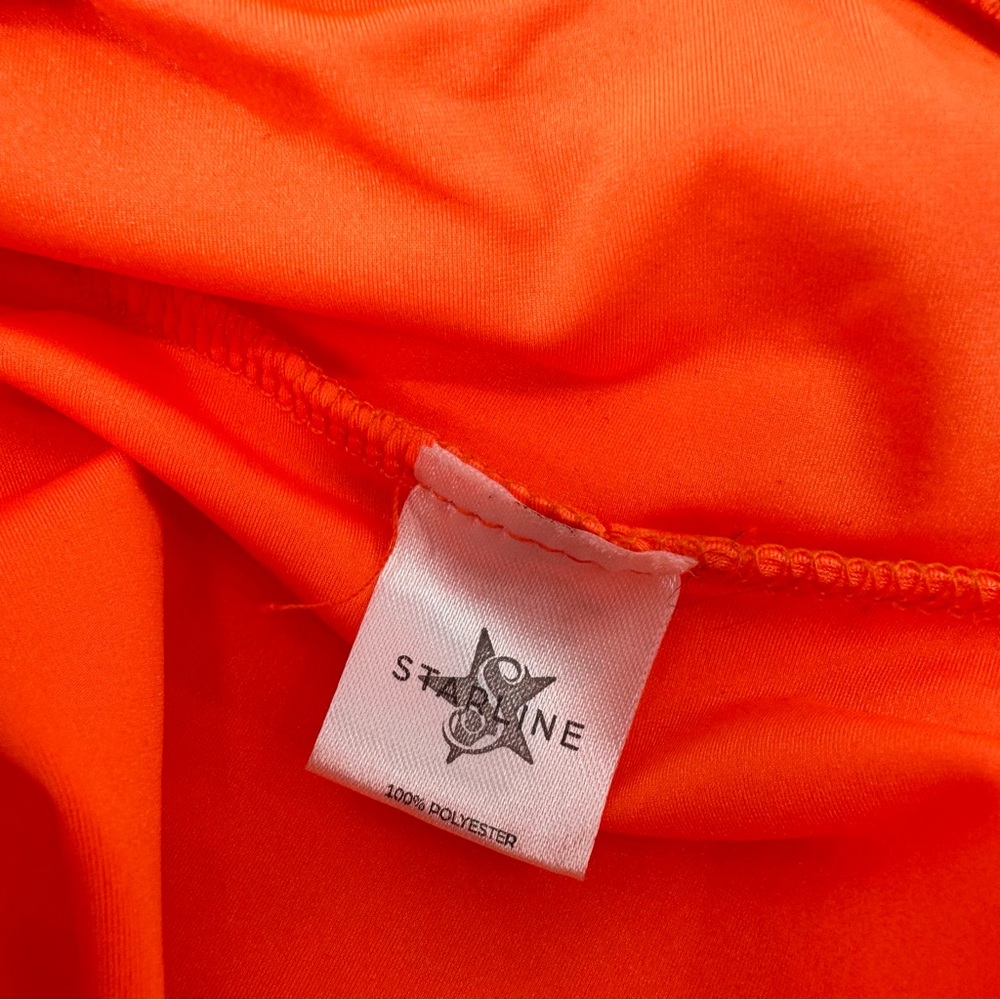 Starline Small Town McKenna Neon Orange Adult Costume Size Medium NWOT - Picture 15 of 15
